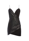 MINI-ROBE COMBINÉE EN CUIR ASHANTI-ALICE + OLIVIA