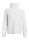 PULLOVER LARA CON SPALLE SCOPERTE E PERLE-ALICE + OLIVIA