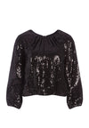 TOP AVILA A GIROCOLLO CON PAILLETTES-ALICE + OLIVIA