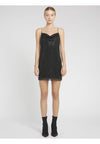 HARMONY SLIP DRESS-BLACK/CHAINMAIL-ALICE + OLIVIA