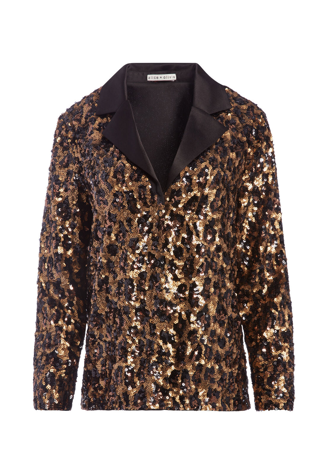 Top pigiama KEIR paillettes leopardo