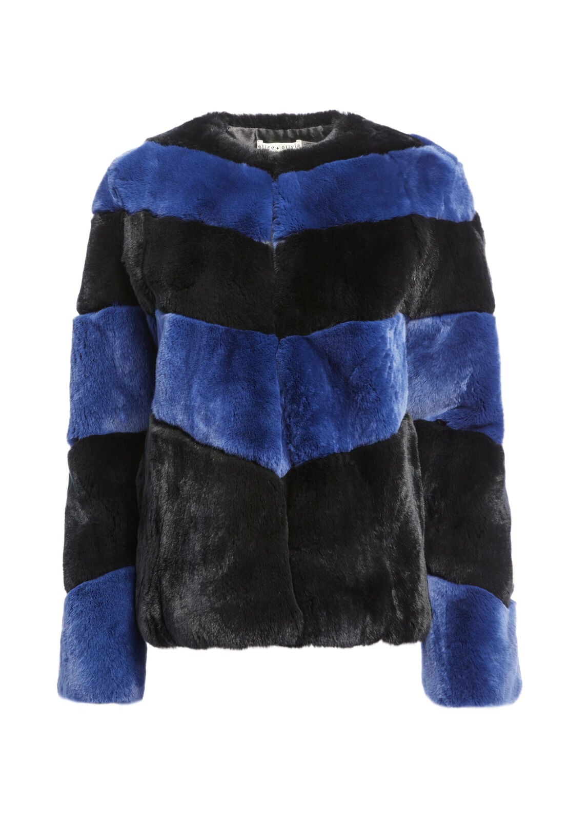 CAPPOTTO CROP A RIGHE THEON