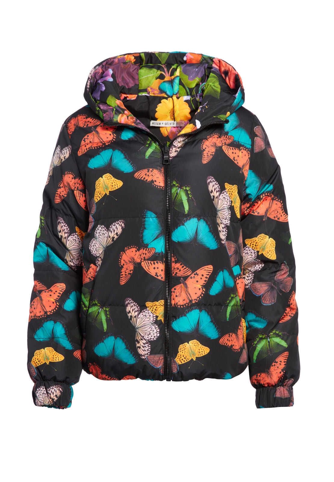 DURHAM REVERSIBLE BUTTERFLY PUFFER-BUTTERFLIES/COMBO-ALICE + OLIVIA