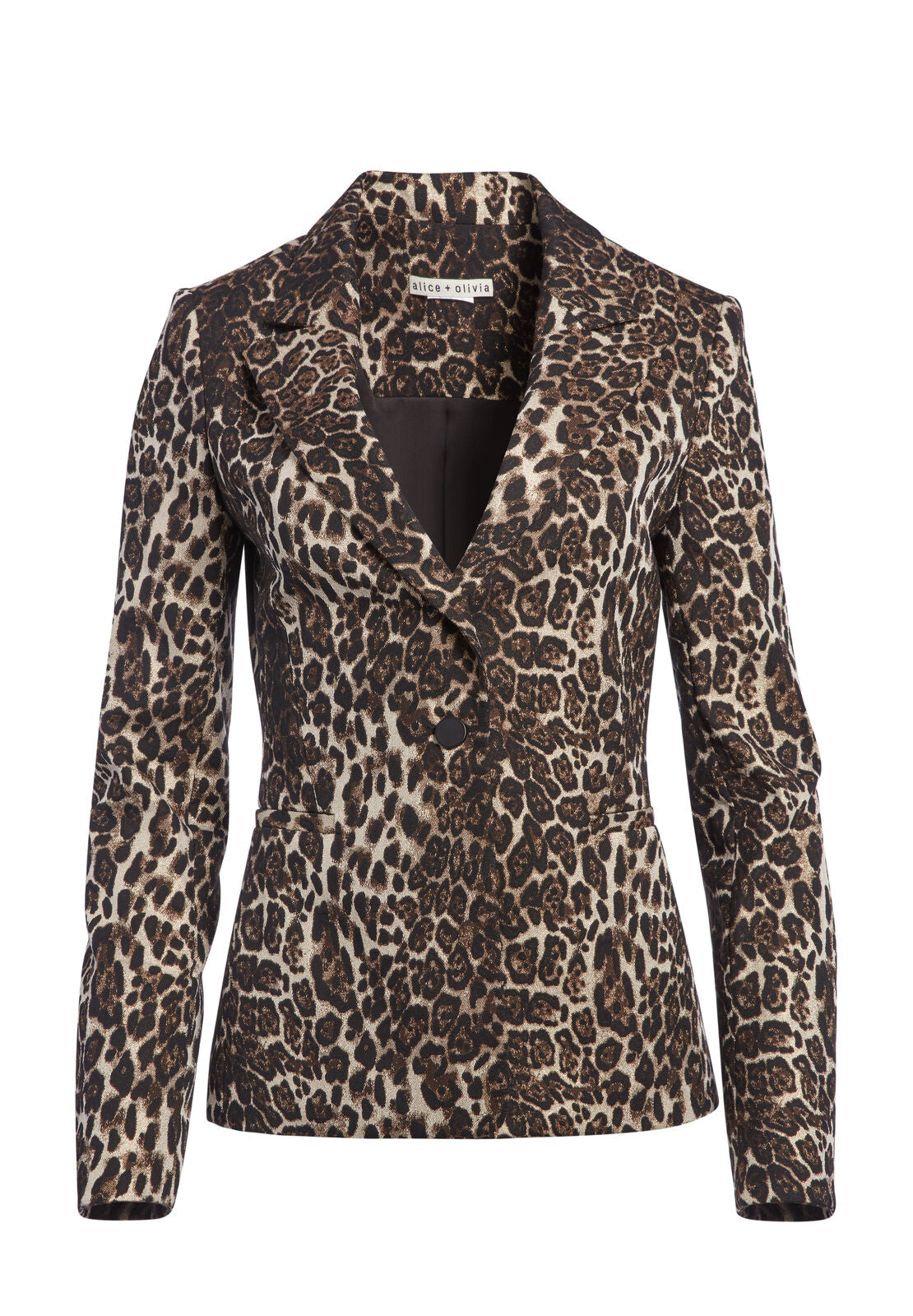 BLAZER TOBY A FANTASIA LEOPARDATA-ALICE + OLIVIA