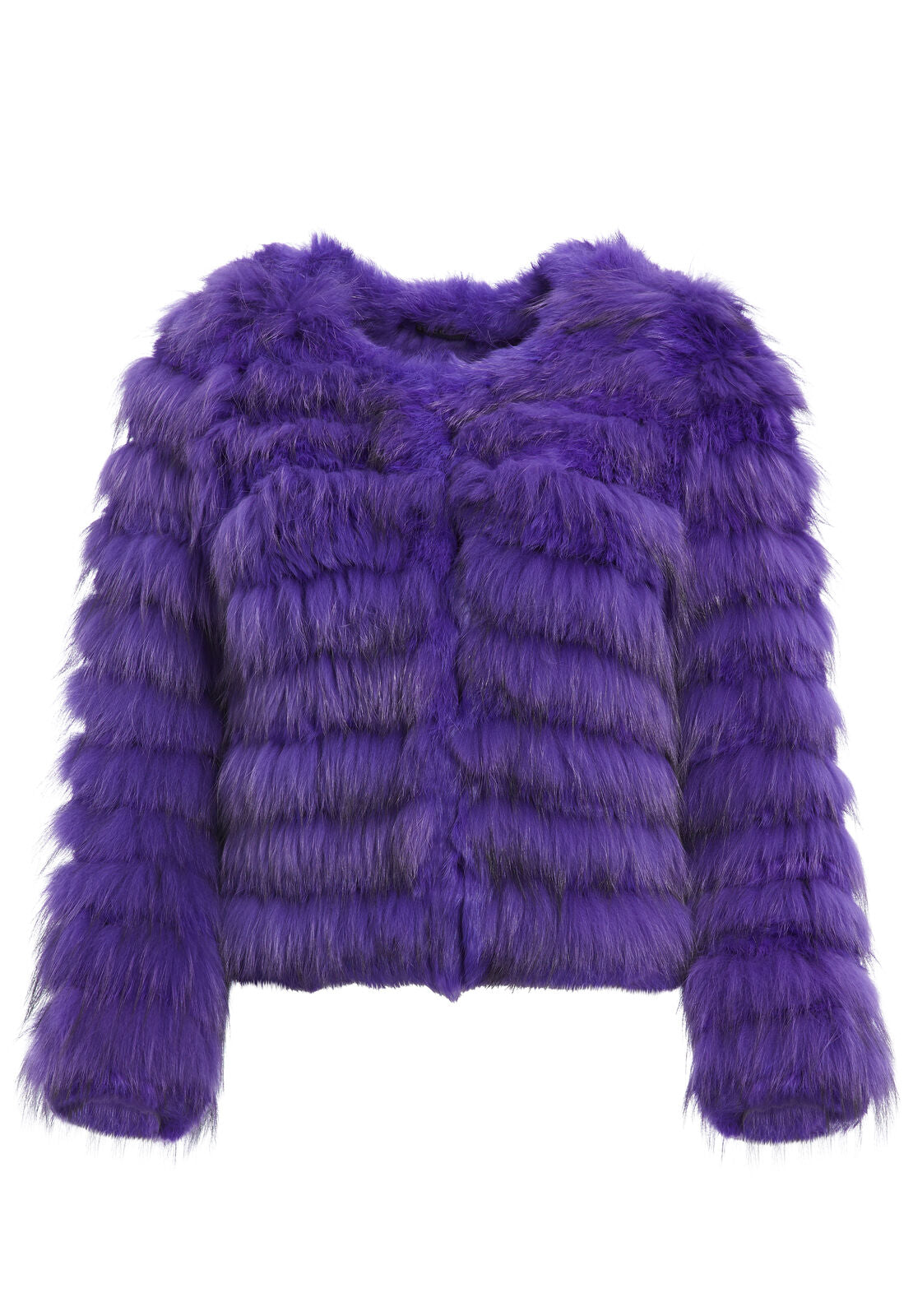 GIACCA DI PELLICCIA COLOR CAMOSCIO-ALICE + OLIVIA