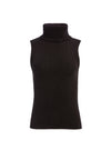 CANOTTA A COLLO ALTO EFFETTO SHIMMER DARCEY-ALICE + OLIVIA