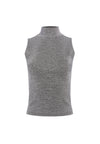 LANIE SHIMMER HIGH NECK PULLOVER-BASIL-ALICE + OLIVIA