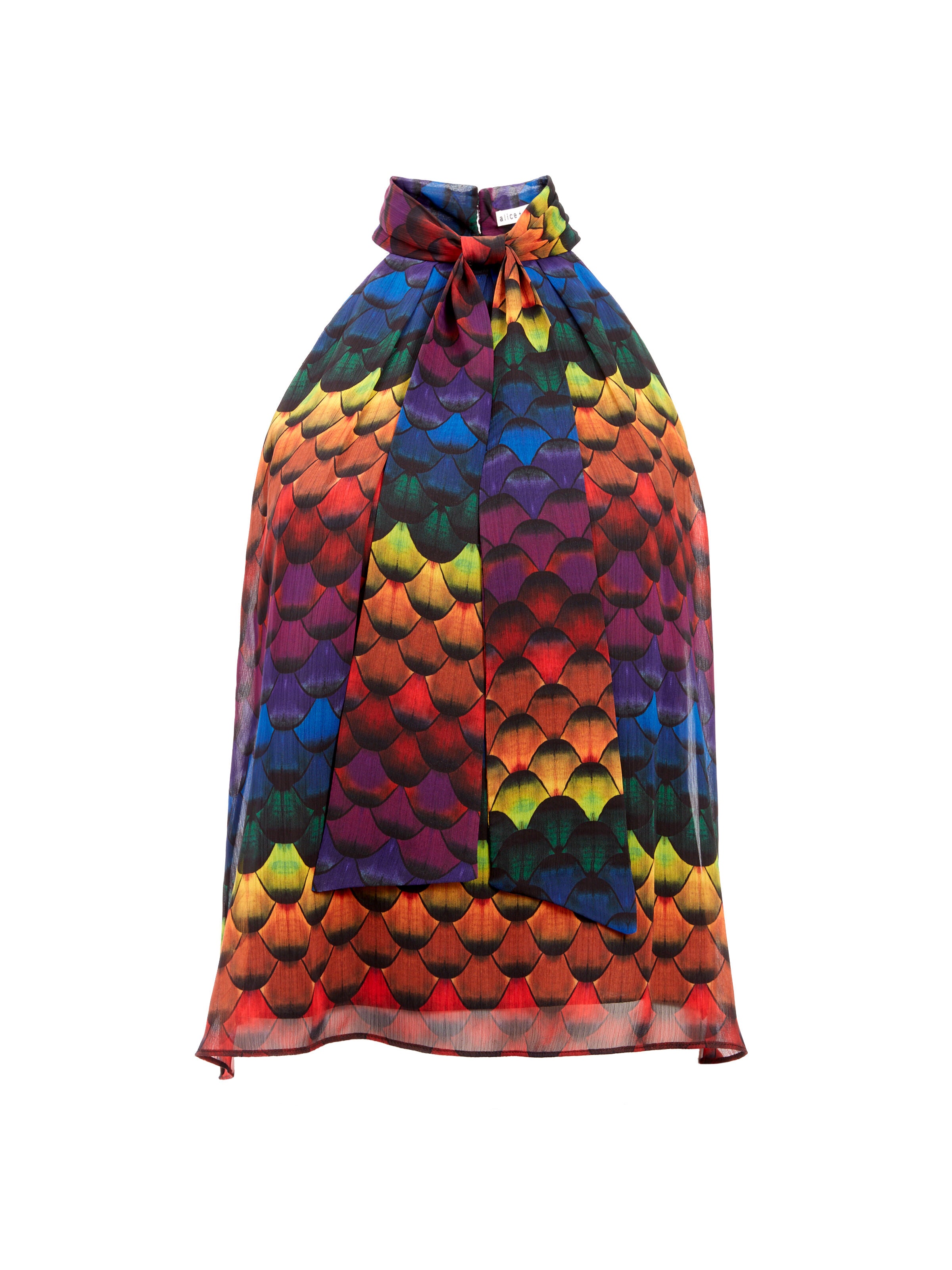 LEIA TOP CON ALLACCIATURA AL COLLO-ALICE + OLIVIA