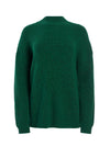 SARAH TWO WAY BOXY TURTLENECK-BASIL-ALICE + OLIVIA