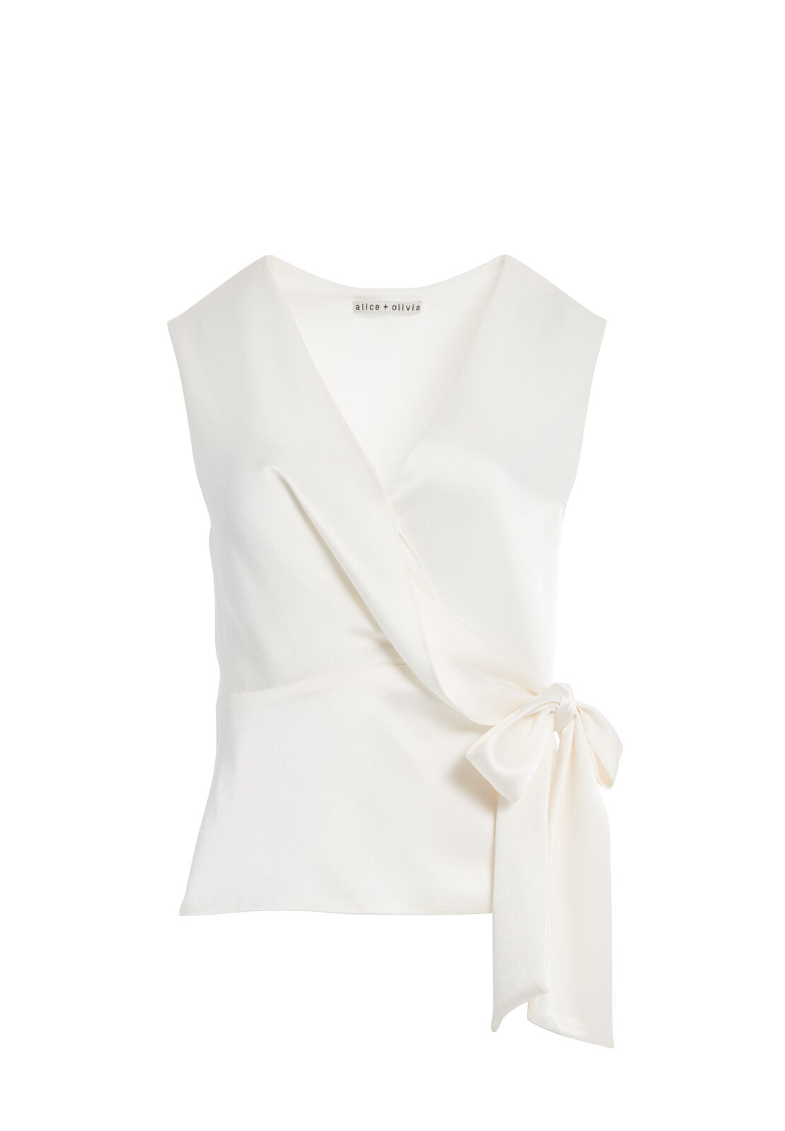 TOP DRAPEGGIATO A PORTAFOGLIO JANET-ALICE + OLIVIA
