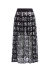 LEVON FEMINIST MIDI SKIRT-BLACK/WHITE-ALICE + OLIVIA