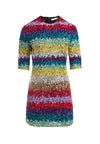 MINIVESTITO INCA PAILLETTES A COLLO ALTO-ALICE + OLIVIA