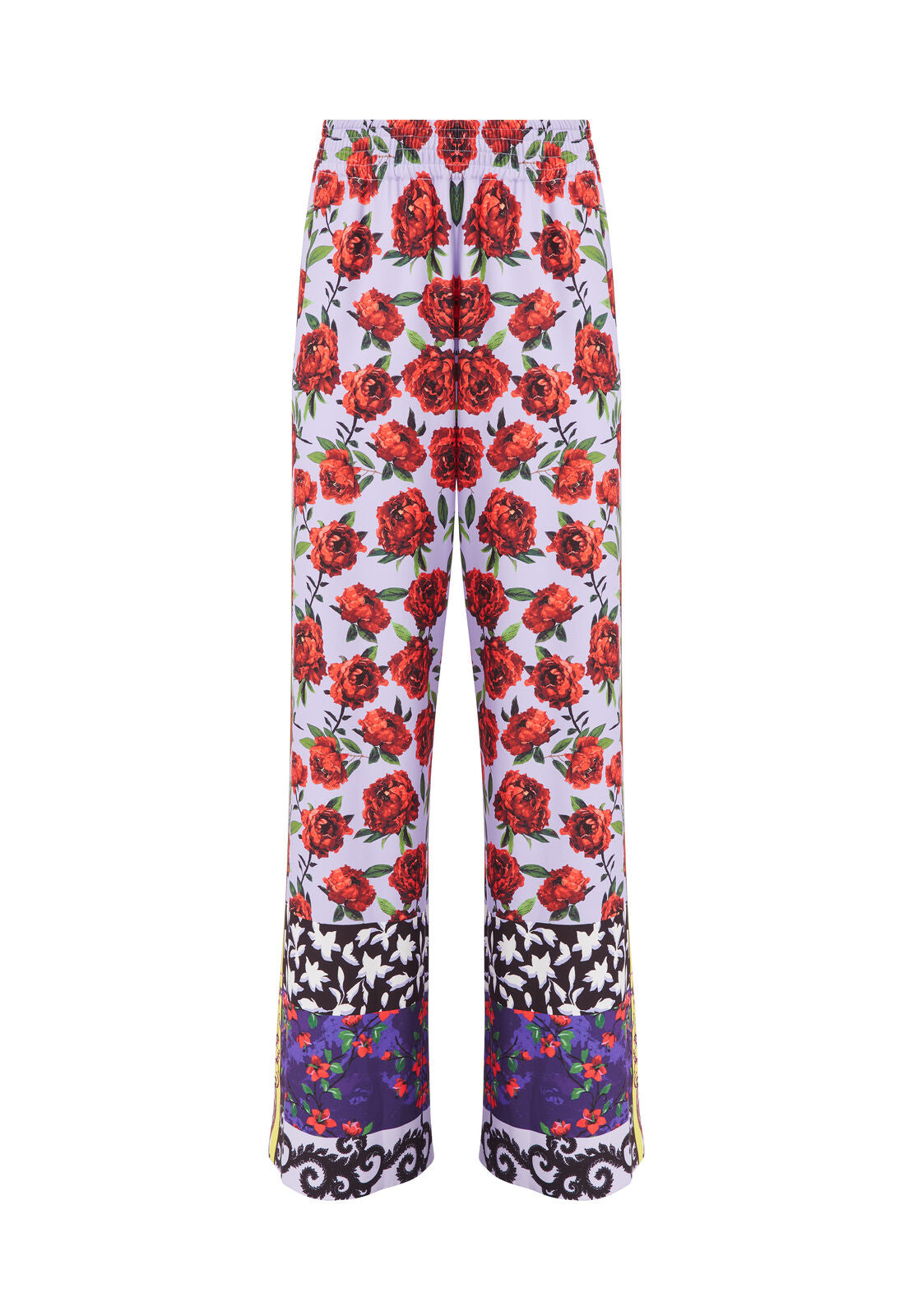 PANTALONI A PALAZZO FANTASIA FLOREALE ELBA-ALICE + OLIVIA