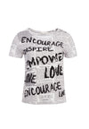 HAUT RAS-DU-COU RYLYN NEWSPAPER-ALICE + OLIVIA