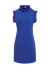 ELSA RUFFLE COLLAR MINI DRESS-ULTRAMARINE-ALICE + OLIVIA