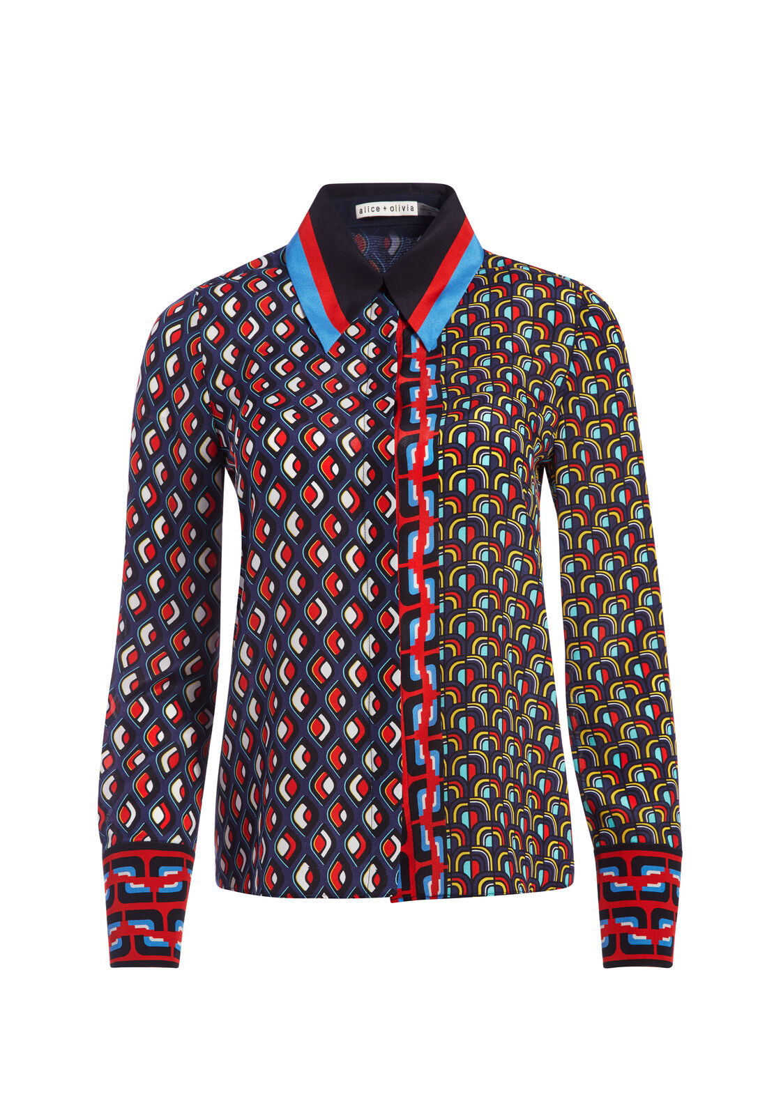 WILLA TOP FEMMINISTA CON ABBOTTONATURA NASCOSTA-ALICE + OLIVIA