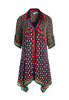 CONNER HANDKERCHIEF SHIRT DRS-DECO MULTI-ALICE + OLIVIA
