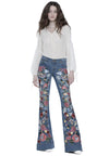 RYLEY JEANS A ZAMPA VITA BASSA-ALICE + OLIVIA