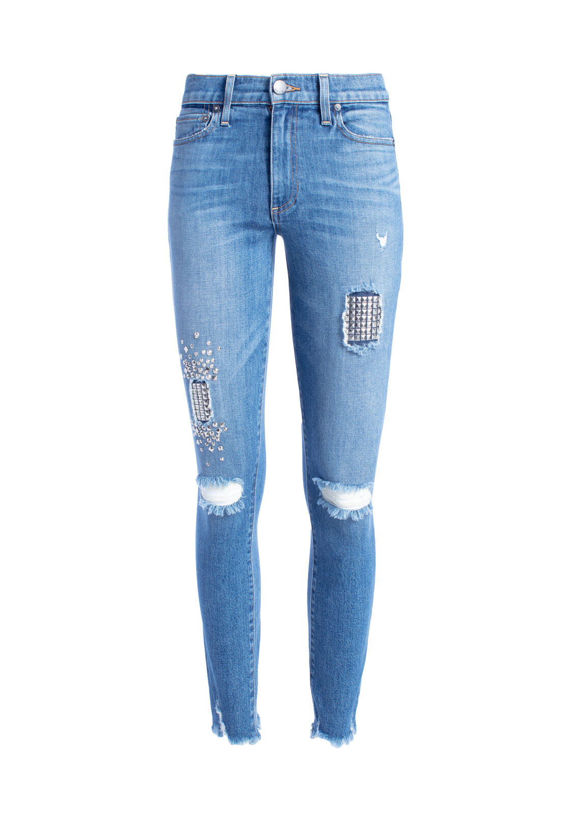 GOOD HIGH RISE ANKLE SKINNY JEAN-TRUE LIES-ALICE + OLIVIA