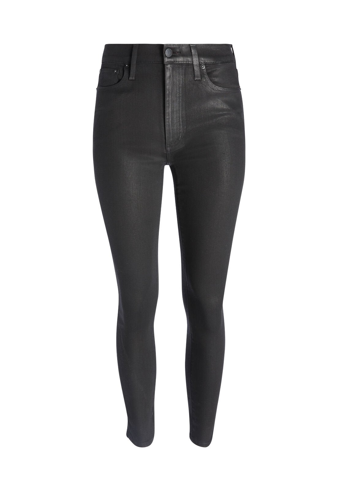 GOOD HIGH RISE COATED SKINNY JEAN-ALICE + OLIVIA