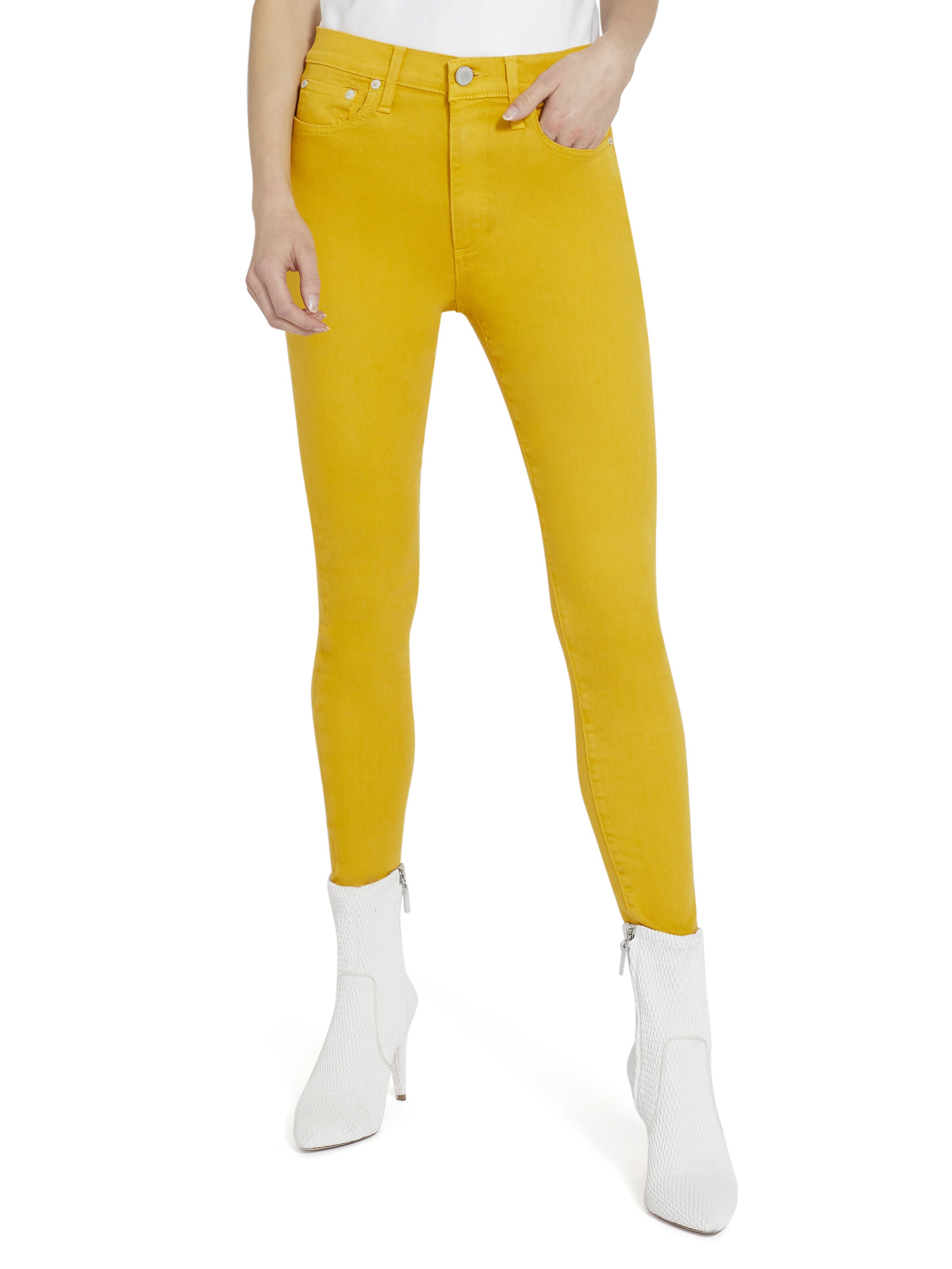 GOOD HIGH RISE ANKLE SKINNY JEAN-PAPRIKA-ALICE + OLIVIA