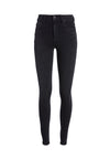 GOOD HIGH RISE SKINNY JEAN-NOIR-ALICE + OLIVIA