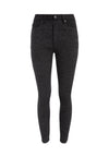 BON JEAN SKINNY TAILLE HAUTE À PAILLETTES-ALICE + OLIVIA