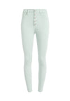 BON JEAN À BOUTONS APPARENTS TAILLE HAUTE-ALICE + OLIVIA