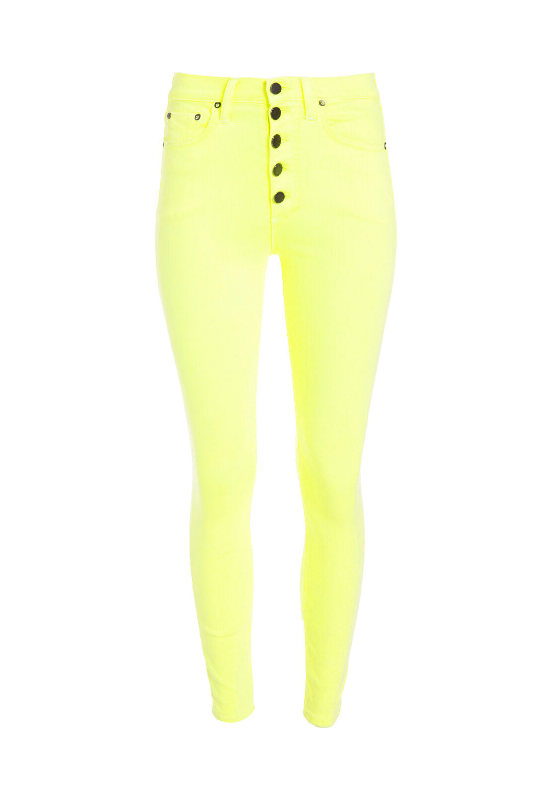 GOOD HIGH RISE NEON SKINNY JEAN-HOT PINK-ALICE + OLIVIA