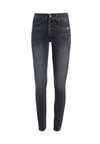 GOOD HIGH RISE SKINNY JEAN-BLACK MAGIC-ALICE + OLIVIA