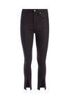 GOOD HIGHRISE SKINNY W FRNT SL-COSMOS-ALICE + OLIVIA