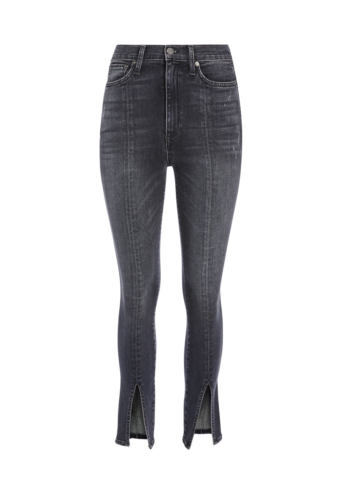 GOOD HIGHRISE SKINNY W FRNT SL-BLACK MAGIC-ALICE + OLIVIA