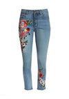 EMBR HIGH RISE SLIM-MULTI-ALICE + OLIVIA