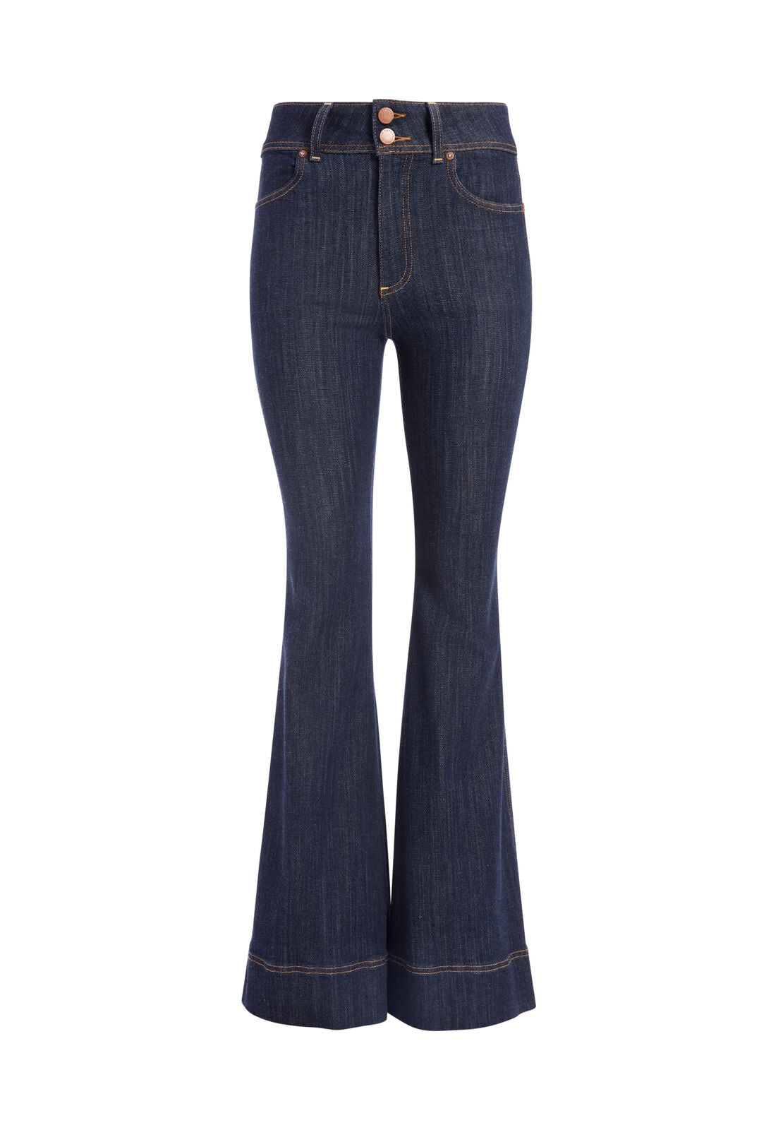 BELLISSIMO JEANS A ZAMPA A VITA ALTA-ALICE + OLIVIA