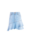 MINI FLOUNCE RUFFLE SKIRT-NIGHT WALK-ALICE + OLIVIA