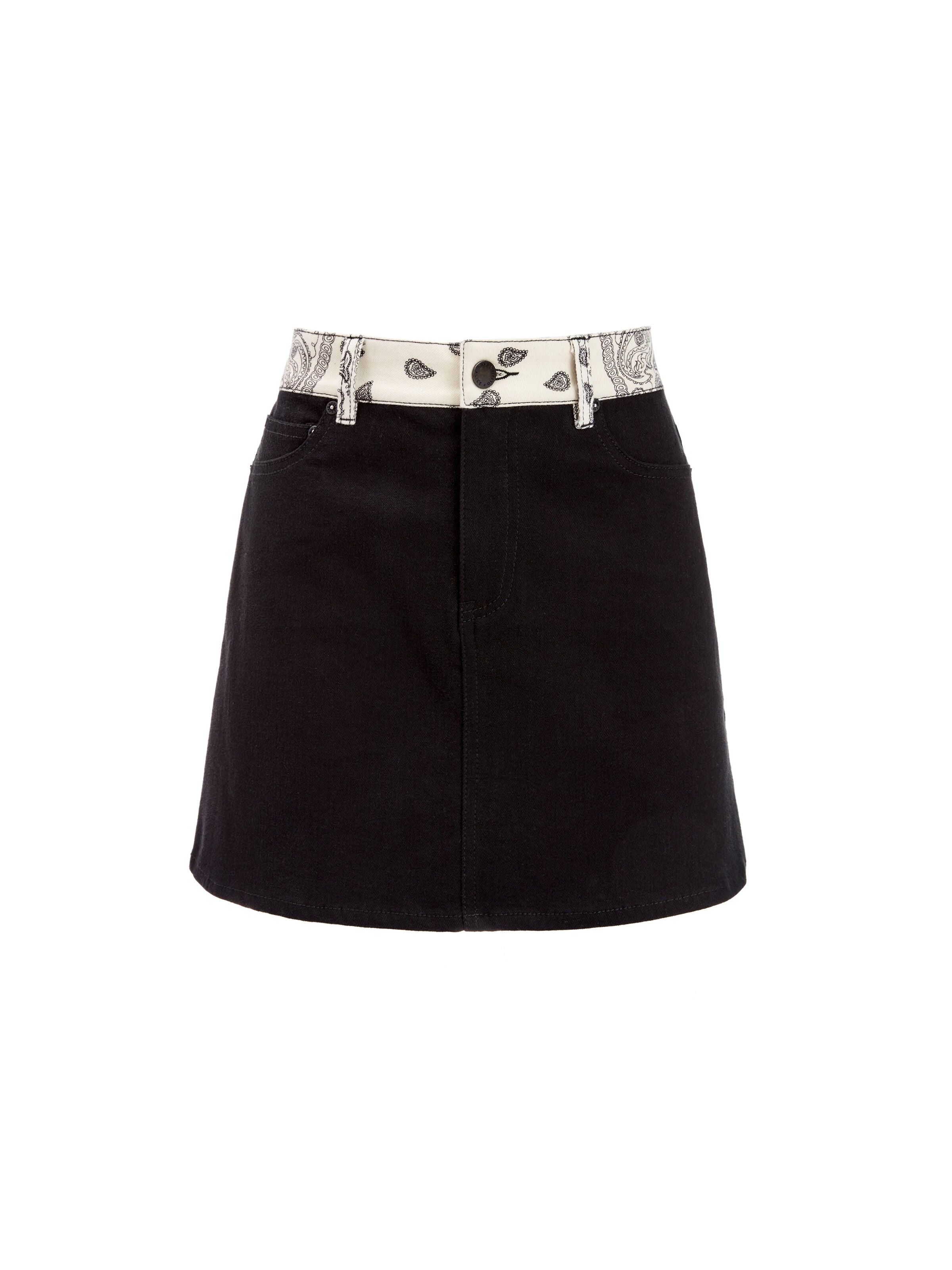 GOOD BANDANA PATCHWORK MINI SKIRT-GET DOWN/MULTI-ALICE + OLIVIA