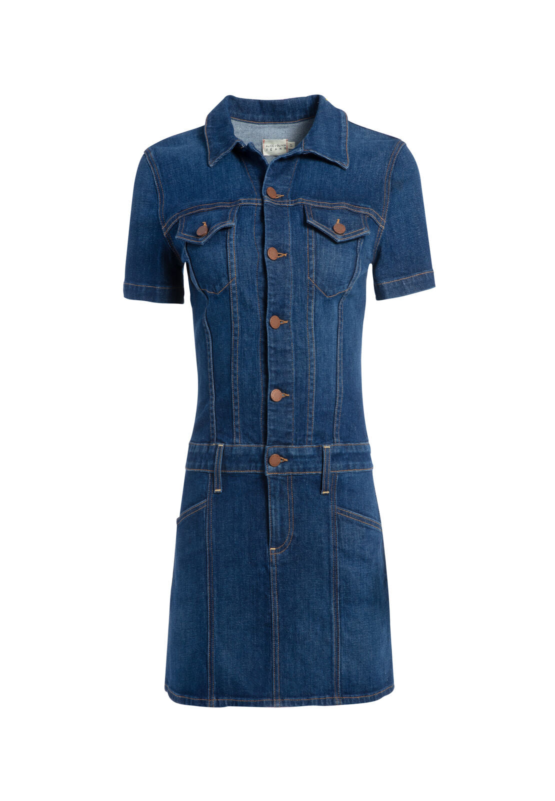 STUPENDO MINI ABITO IN JEANS