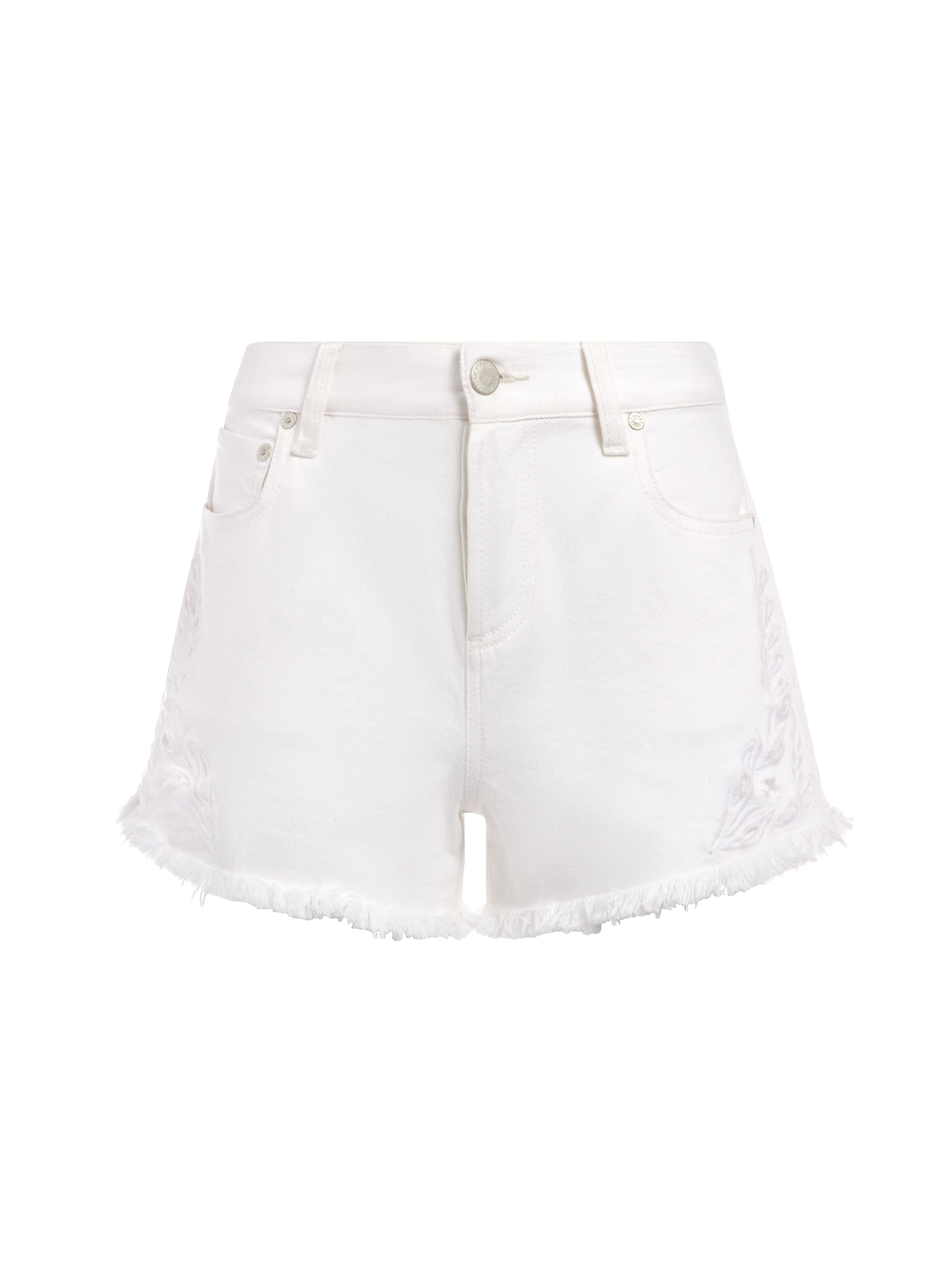 AMAZING EMBROIDERED SHORT-VINTAGE SUGAR-ALICE + OLIVIA