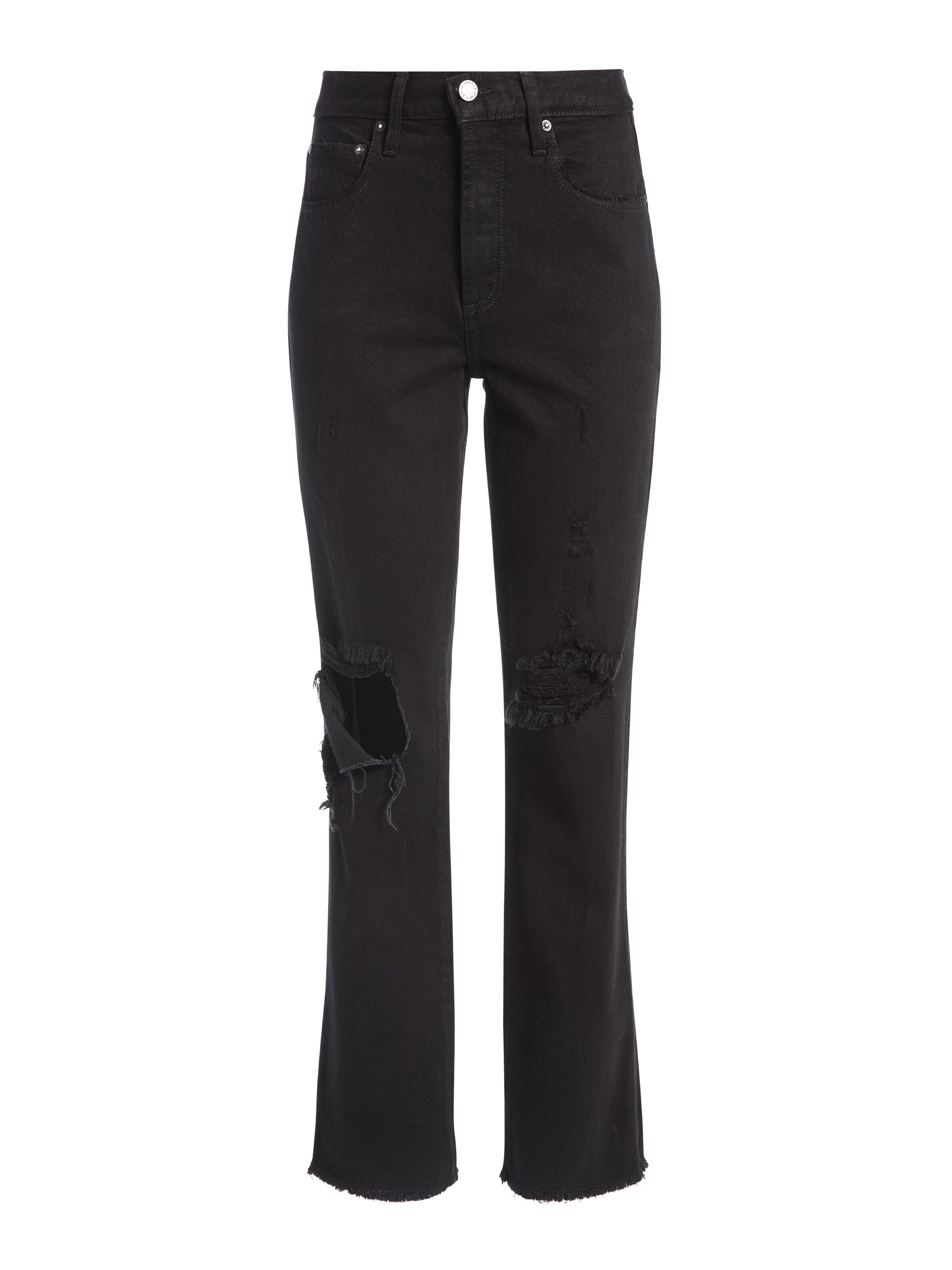 INCROYABLE JEAN BOYFRIEND TAILLE HAUTE-ALICE + OLIVIA