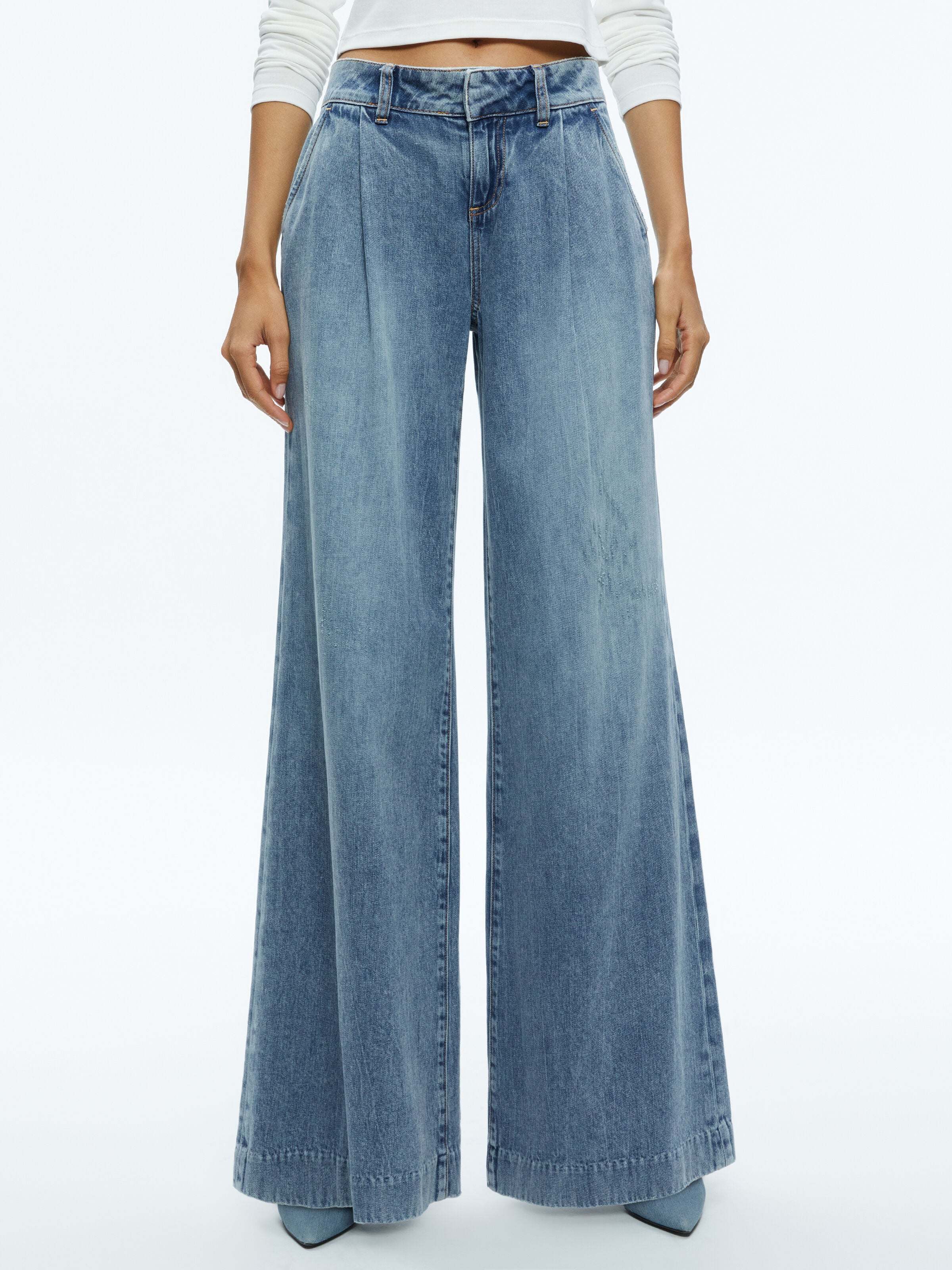 JEANS ERIC A VITA BASSA-ALICE + OLIVIA