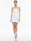 Mini-robe bustier en jean PALMER-ALICE + OLIVIA