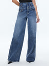 JEAN DOUBLE CEINTURE COOL-ALICE + OLIVIA