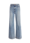 GORGEOUS WIDE LEG TROUSER-FRENCH BLUE-ALICE + OLIVIA