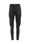 PANTALON CARGO SKINNY EN CUIR-ALICE + OLIVIA