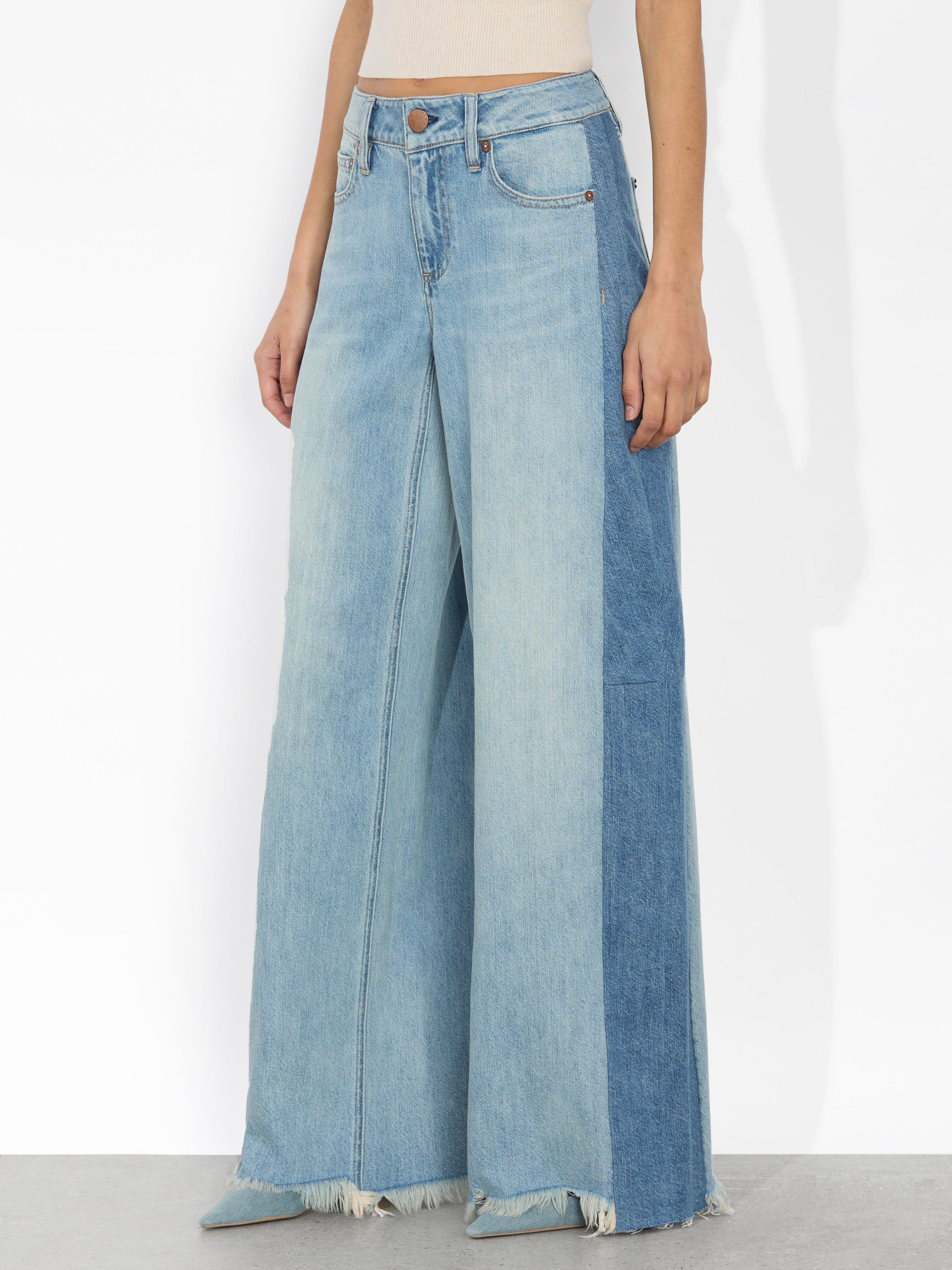 STU BAGGY JEAN-GEMMA LIGHT BLUE-ALICE + OLIVIA