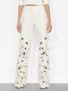 WEEZY EYELET JEAN-ALICE + OLIVIA