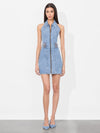 ROBE COURTE EN JEAN AXELLE-ALICE + OLIVIA