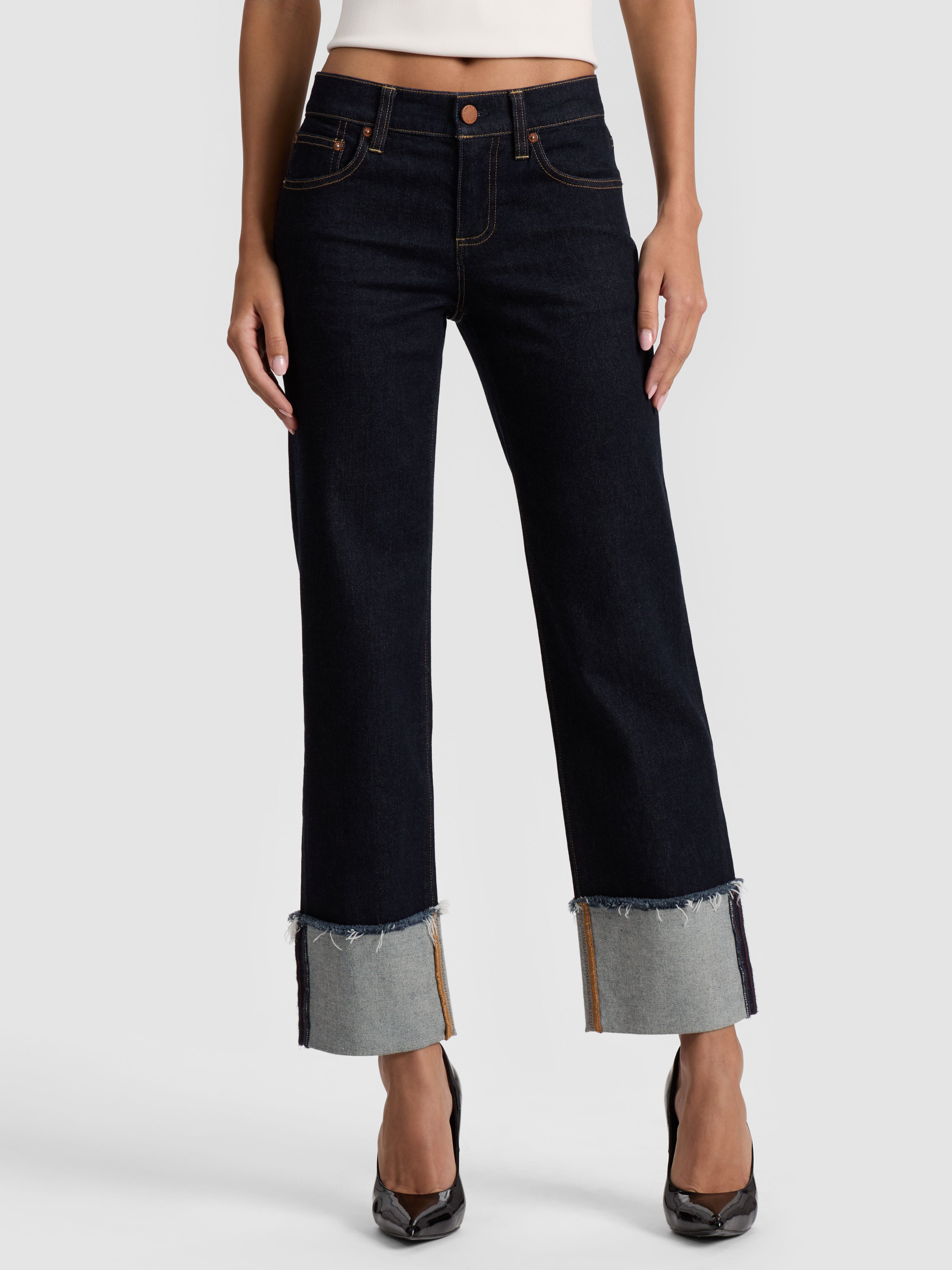 JEANS ABILENE CON POLSINO-ALICE + OLIVIA