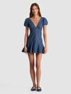 ROBE COURTE EN JEAN FARA-ALICE + OLIVIA