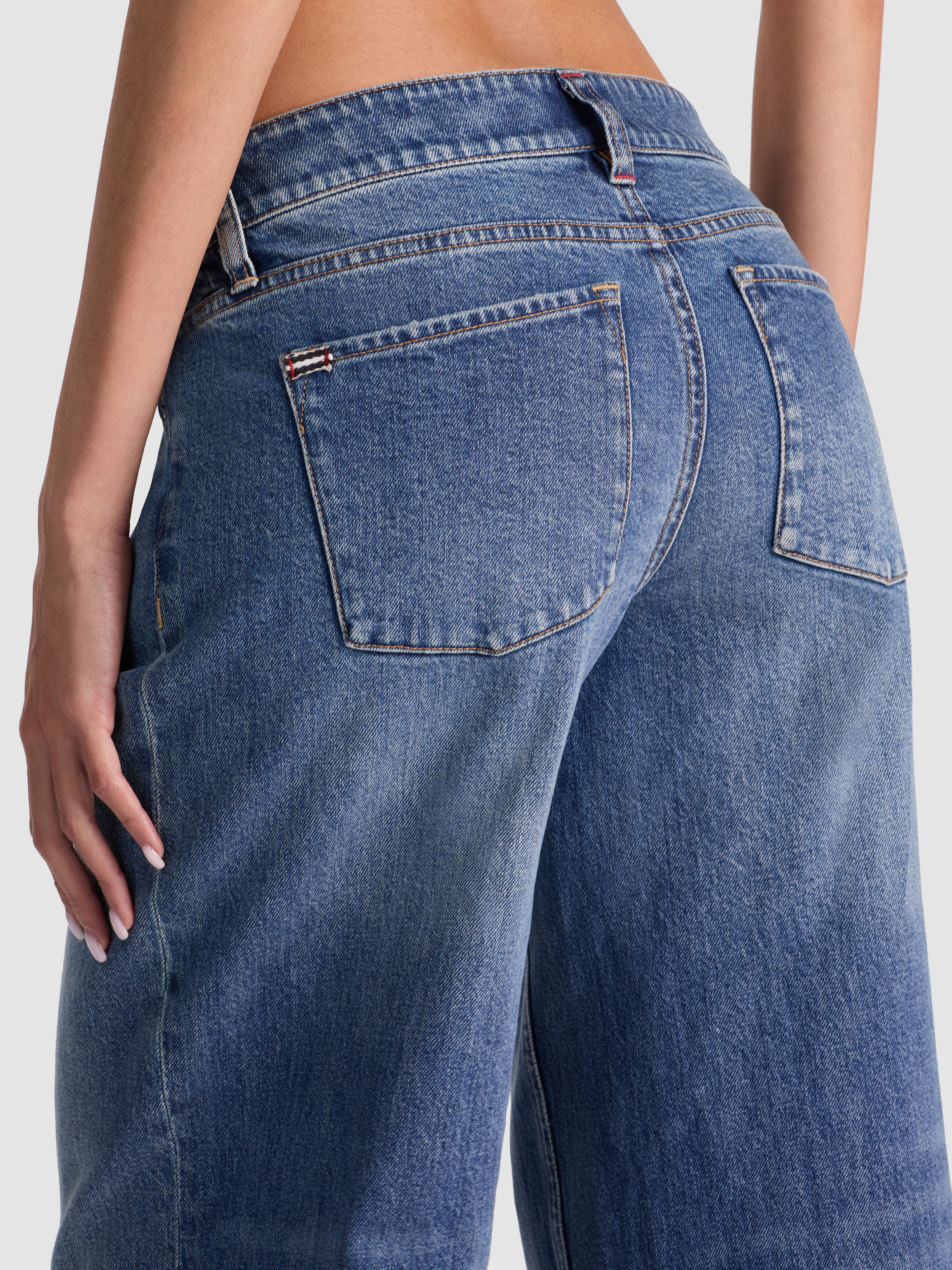 AMAZING JEAN-BROOKLYN BLUE-ALICE + OLIVIA